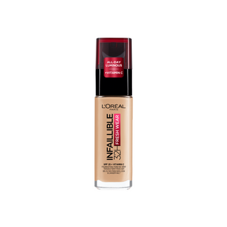 Long-lasting foundation with SPF 25 Infaillible Fresh Wear 120 Vanilla L'Oreal Paris. - 1