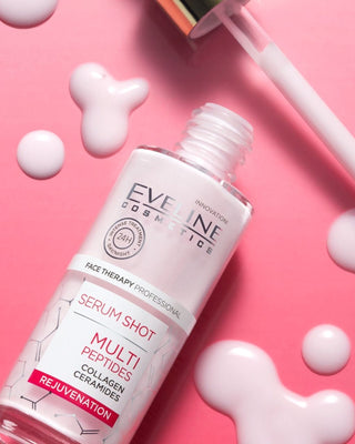 Anti-Ageing Treatment with Multi-Peptides for Mature Skin Serum Shot Eveline Cosmetics - 2