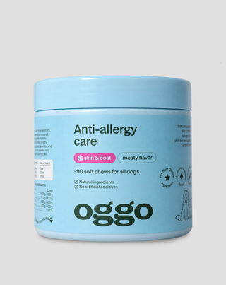 Supplement for allergies and sensitive skin for dogs Anti-allergy care Oggo 180 g