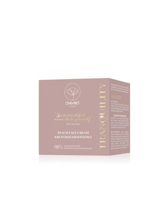 Peachy Radiance-Moisturising Facial Cream Tranquility Ritualia Onlybio - 2