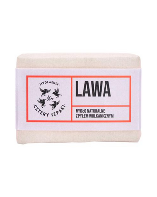 Lava soap with volcanic dust for dull complexion Four Spooks Soap Shop - 1