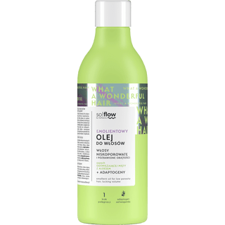 Emollient Hair Oil for Low Porosity and Limp Hair so!flow - 1
