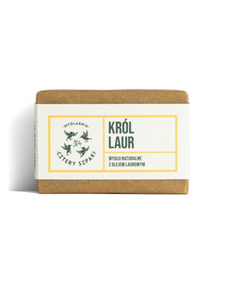 King laurel soap for sensitive and allergic skin care, Four Spikes Soap Shop - 1