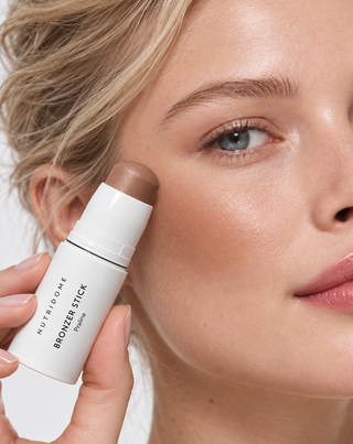 Bronzer stick for the face natural sun-kissed effect and precise contouring Praline Nutridome - 4