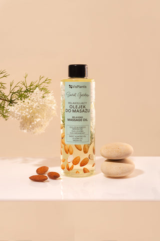 Moisturising and Relaxing Massage Oil with Almond Scent Secret Garden Vis Plantis - 2