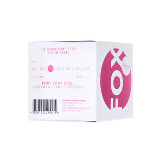 Loovara Fox 53 vegan condoms 12 pcs. - 2