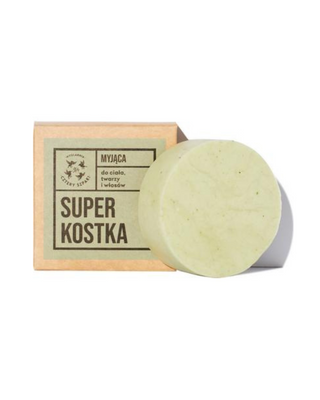 Vegan super soap for body, face and hair with shea butter Four Spikes Soap Shop - 1