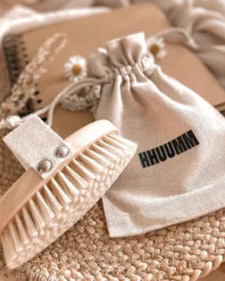 Dry Body Massage Brush with Agave Fibre Strap no. 3 Hhuumm - 2