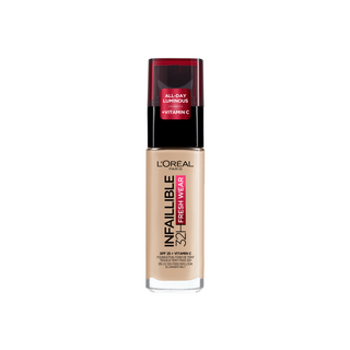 Long-lasting foundation with SPF 25 Infaillible Fresh Wear 130 True Beige L'Oreal Paris. - 1