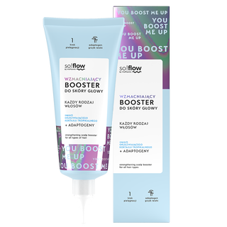 Scalp Strengthening Booster with Refreshing Tropical Cocktail Scent so!flow - 1
