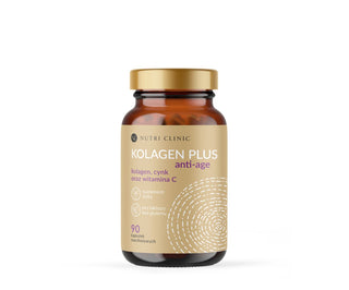 Nutri Clinic collagen plus anti-age capsules with collagen, zinc, and vitamin C 90 capsules - 1