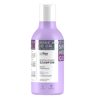 Revitalizing Shampoo for Dyed Hair with Blackberry and Plum Extracts so!flow - 1