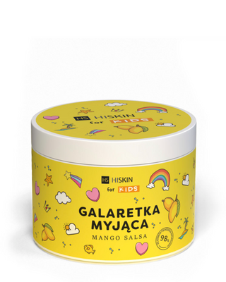 HiSkin for Kids mango salsa yellow baby bath wash jelly - 1