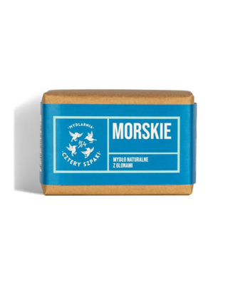 Marine natural soap with algae vegan, handmade, Four Spikes Soap Shop - 1