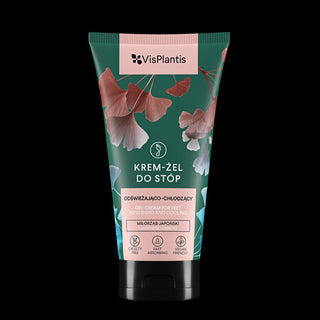 Refreshing and Cooling Foot Cream with Japanese Ginkgo Extract Vis Plantis - 1
