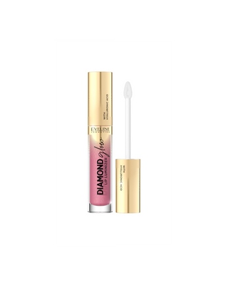 Lip Gloss with Hyaluronic Acid No. 05 Toffee Diamond Glow Lip Luminizer Eveline - 1