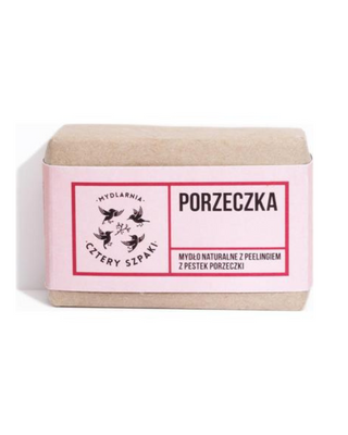 Peeling currant soap to remove dead skin Mydlarnia Cztery Szpaki - 1