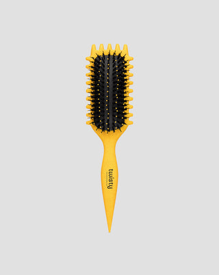 Curly, wavy hair brush for Twisty twist definition - 1