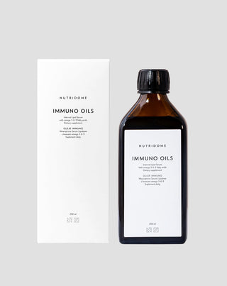 Liquid Immunity Oil with Omega 3-6-9 Fatty Acids Nutridome Immuno 250 ml