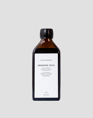 Liquid Immunity Oil with Omega 3-6-9 Fatty Acids Nutridome Immuno 250 ml