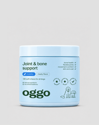 Joint and Bone Supplement for Large, Active and Senior Dogs Joint &amp; Bone Support Oggo 180 g