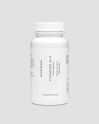 Coenzyme Q10 Capsules for a Healthy Circulatory System, Beautiful Skin and Hair Nutridome 60 pcs