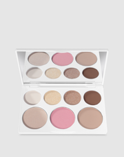 Multifunctional palette for eye makeup and face contouring Face & Eyes Nutridome