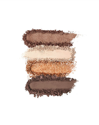 Palette of four metallic eyeshadows daily vibe palette Paese - 2
