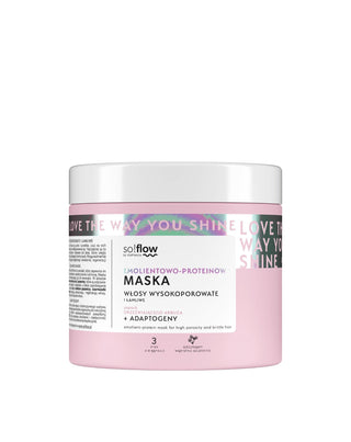 Emollient-Protein Hair Mask for High-Porosity and Fragile Hair so!flow - 1