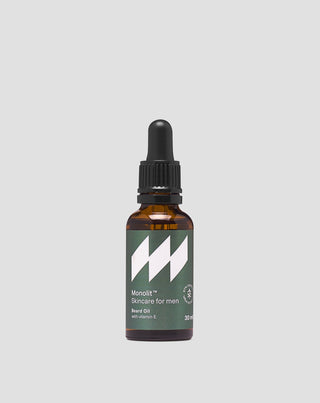 Monolit beard oil with argan oil and vitamin E softening and caring for facial hair - 1
