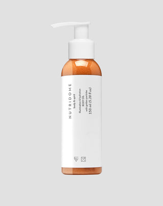 Nutridome illuminating body oil with a glow effect with jojoba oil and argan oil - 1