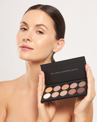 Nutridome Delicious Eyeshadow Palette - 10 luminous and matte eyeshadows - 3