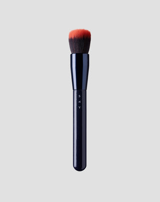 Say Makeup foundation brush with two bristle lengths for building coverage No. 8