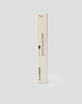 Smilebite bamboo toothbrush with black nylon bristles, suitable for vegans - 2