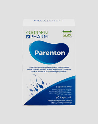 GardenPharm Parenton fertility support tablets for men 60 capsules - 1