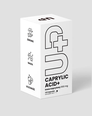 UP Caprylic acid+ supplement to support digestive comfort and intestinal health UP Health Pharma 120 capsules - 1