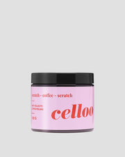 Celloo body peeling with coffee and natural oils reducing cellulite and stretch marks