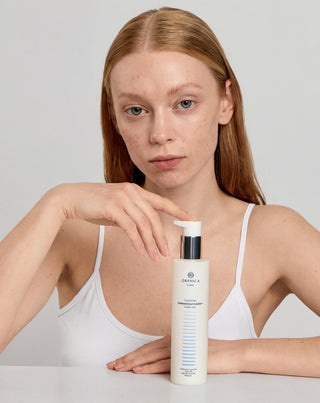 Micellar water for makeup removal and cleansing for sensitive and acne-prone skin with urea, hyaluronic acid, and glycolic acid Cleansing Orphica Clinic 200 ml