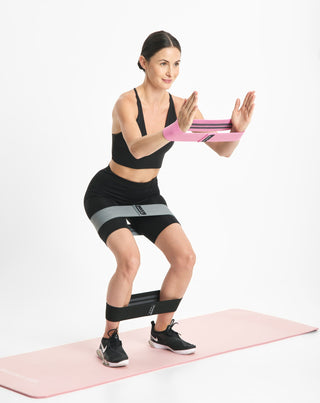 Body Functions short resistance bands for fitness 76 cm set of 3 pcs. - 3