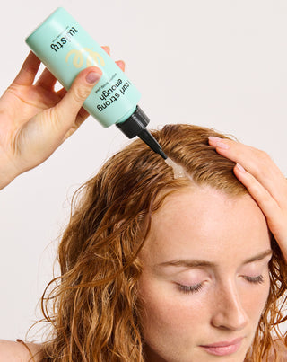 Silicone massager set + enzymatic scrub for cleansing and stimulating scalp microcirculation Twisty - 2
